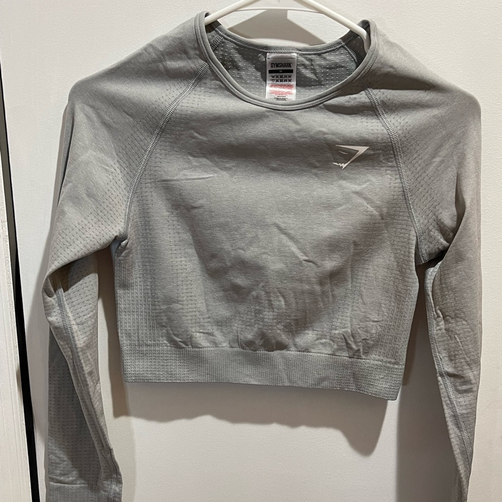 Gymshark cropped long sleeve top - Picture 1 of 5